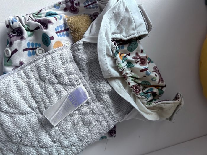 Lot de 11 couche lavables + 10 insert très bon état - photo numéro 4