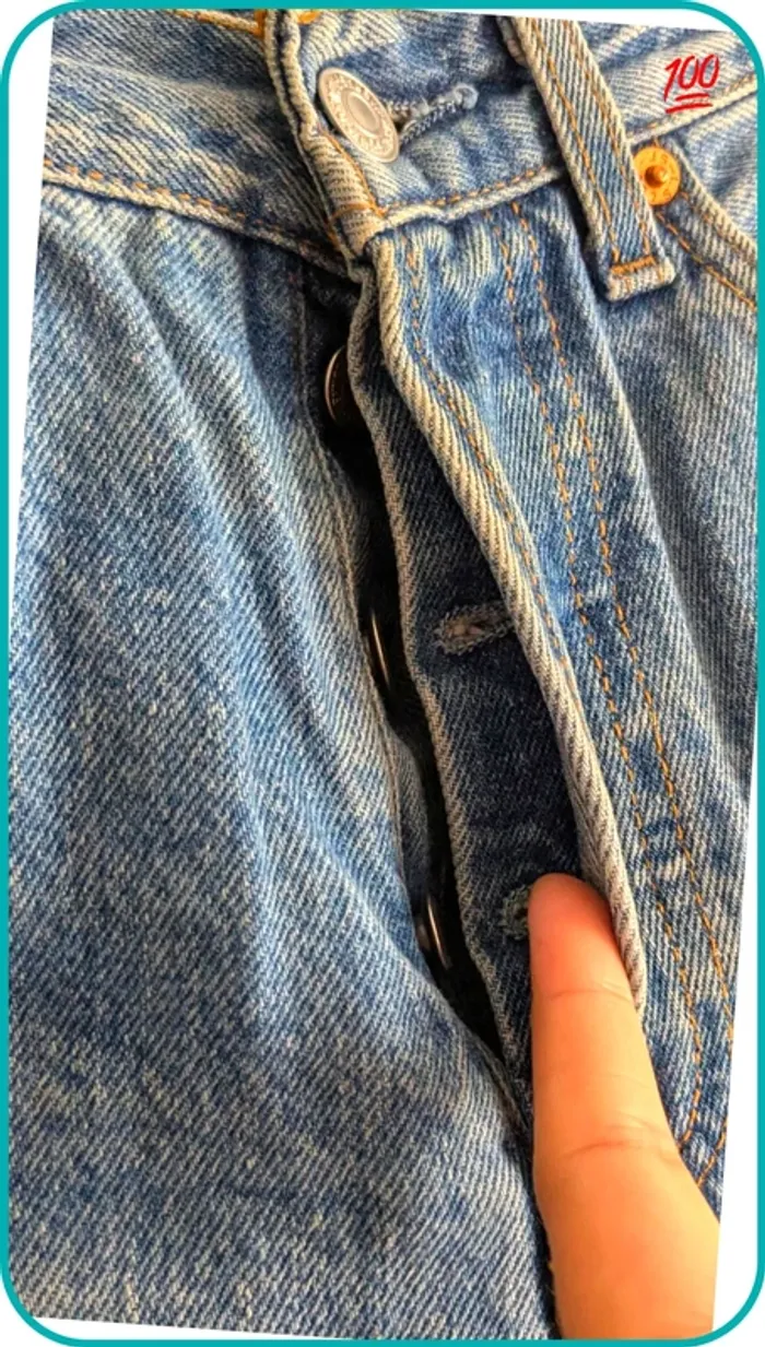 Jeans Levi's 501 vintage 90's homme 38 - photo numéro 3