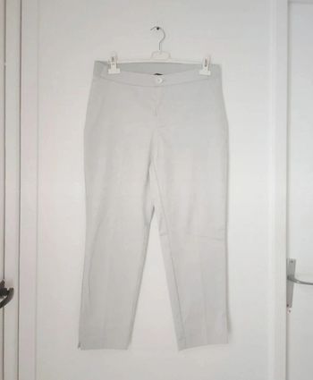 Pantalon droit style costume femme