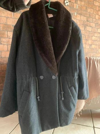 Manteau épais en laine