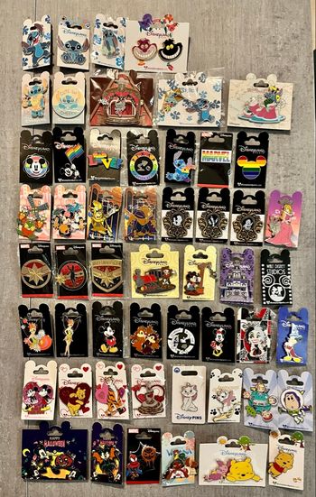 Ensemble pin’s divers Disney