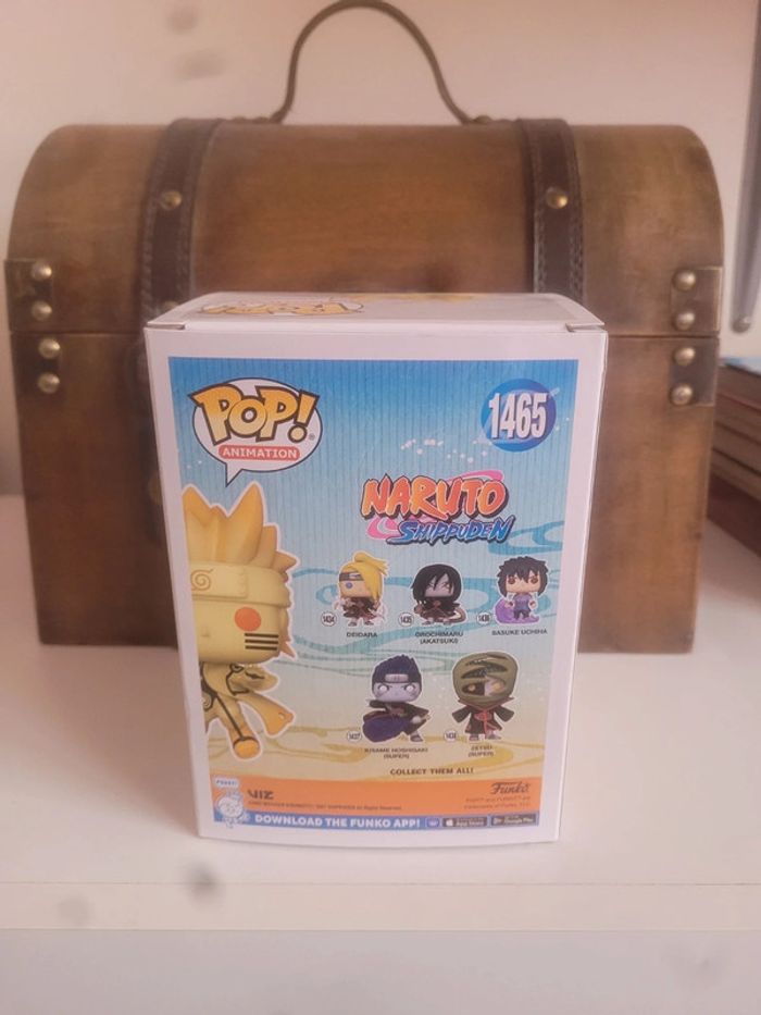 Figurine Funko Pop Naruto Uzumaki Link Mode Kurama chase - photo numéro 3