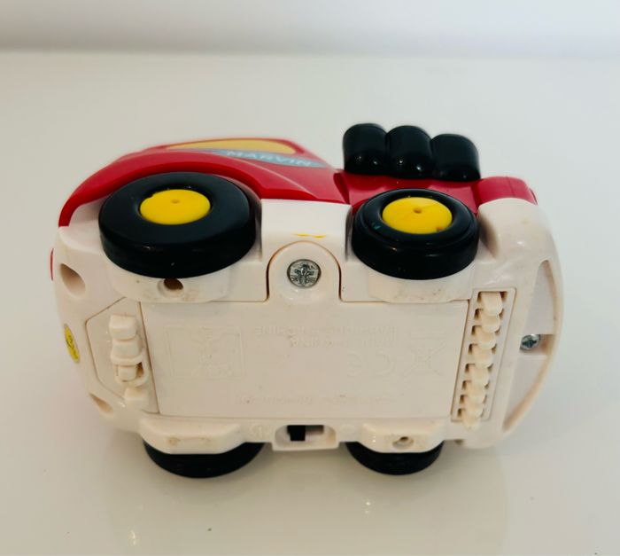 Vtech Tut Tut Bolides Marvin super tuning rouge atelier réparations voiture de course interactive copains animo super circuit maxi garage pompier gare police avion moto train hélico rare lot SOP77 - photo numéro 7
