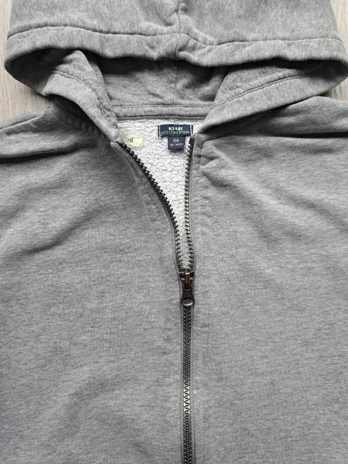 Sweat zippé Kiabi - photo numéro 3