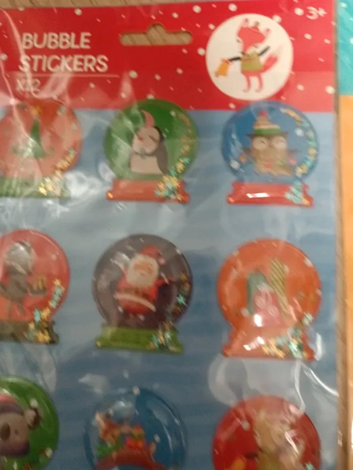 Lot de 24 stickers noël - photo numéro 5