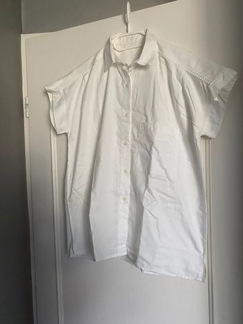 Chemise blanche manches courte taille 42