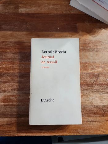 Livre : Journal de travail
