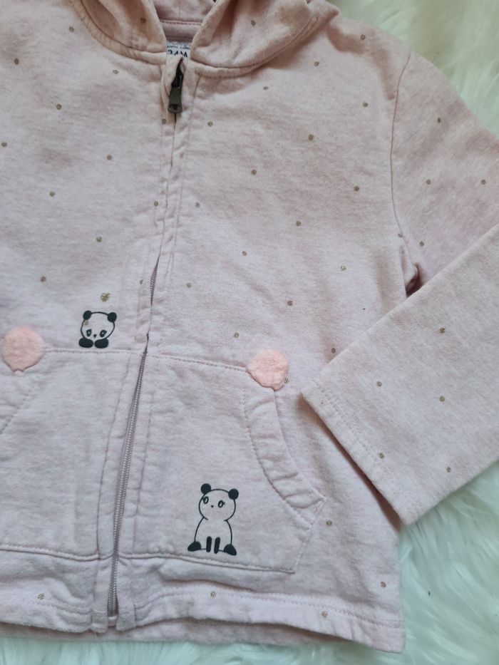 Gilet rose kiabi - photo numéro 2