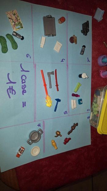 Lot d'accessoires pour playmobil divers