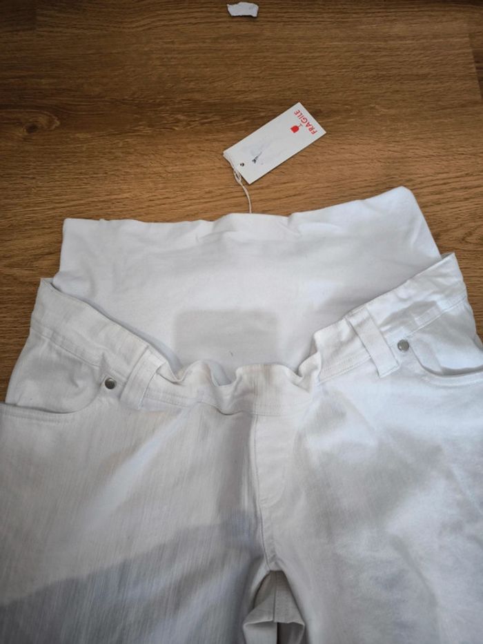 Jeans grossesse taille L(40) neuf fragile - photo numéro 2