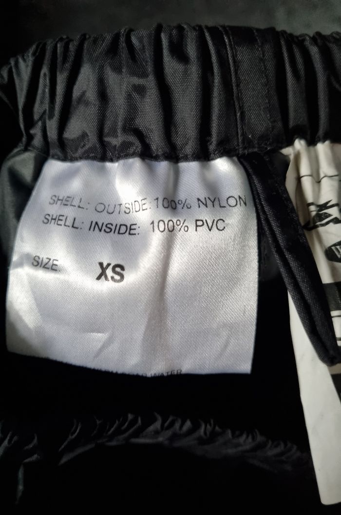 Pantalon de pluie moto taille XS mixte - photo numéro 4