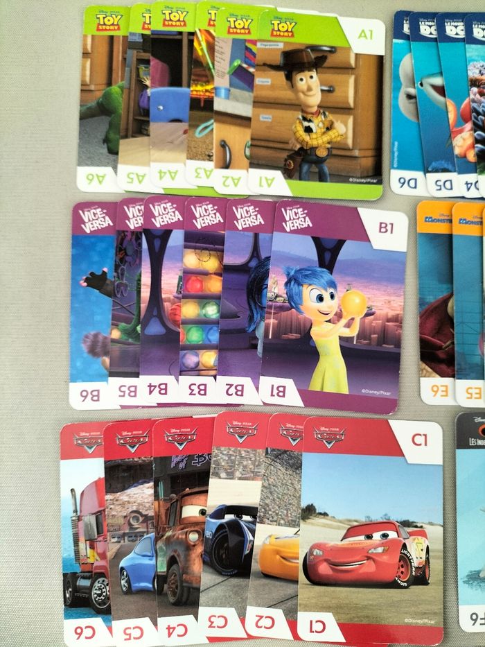 💙 Jeu des 7 familles Disney x Pixar - Complet - Bon état 💙 - photo numéro 3