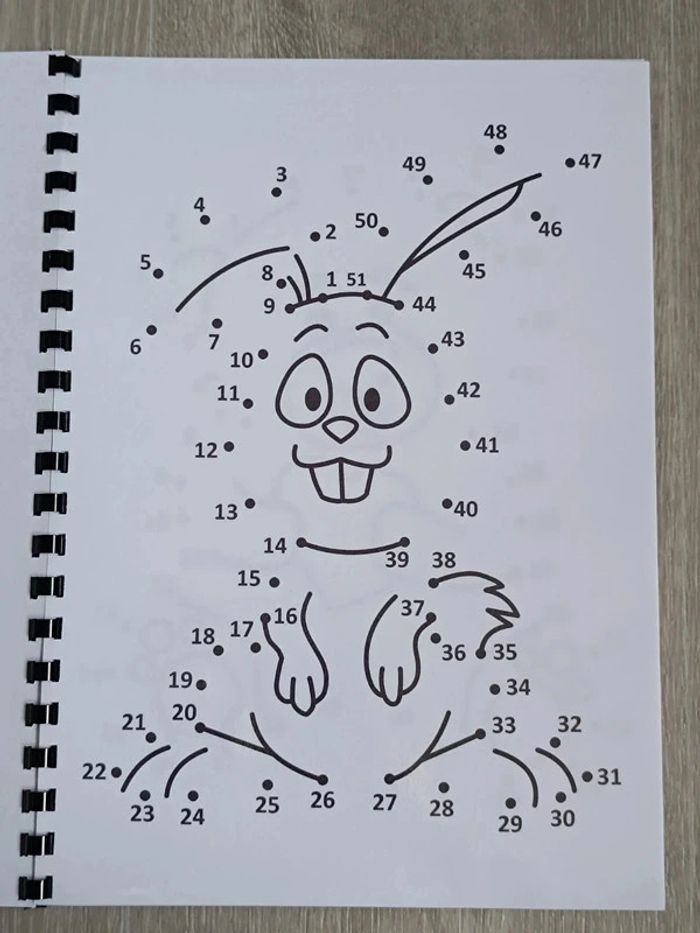 Livret A4 d'animaux à relier - photo numéro 2