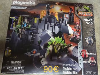 Playmobil 70623 Dino Rock- Dino Rise- Dino Rise- Dinosaure Aventure
