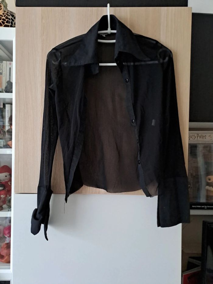 Beau chemisier transparent