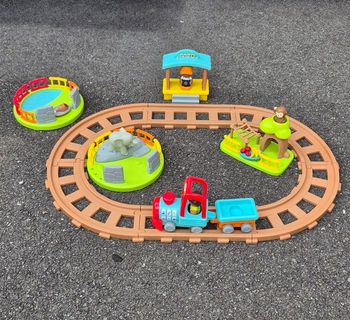 Circuit de train sonore safari