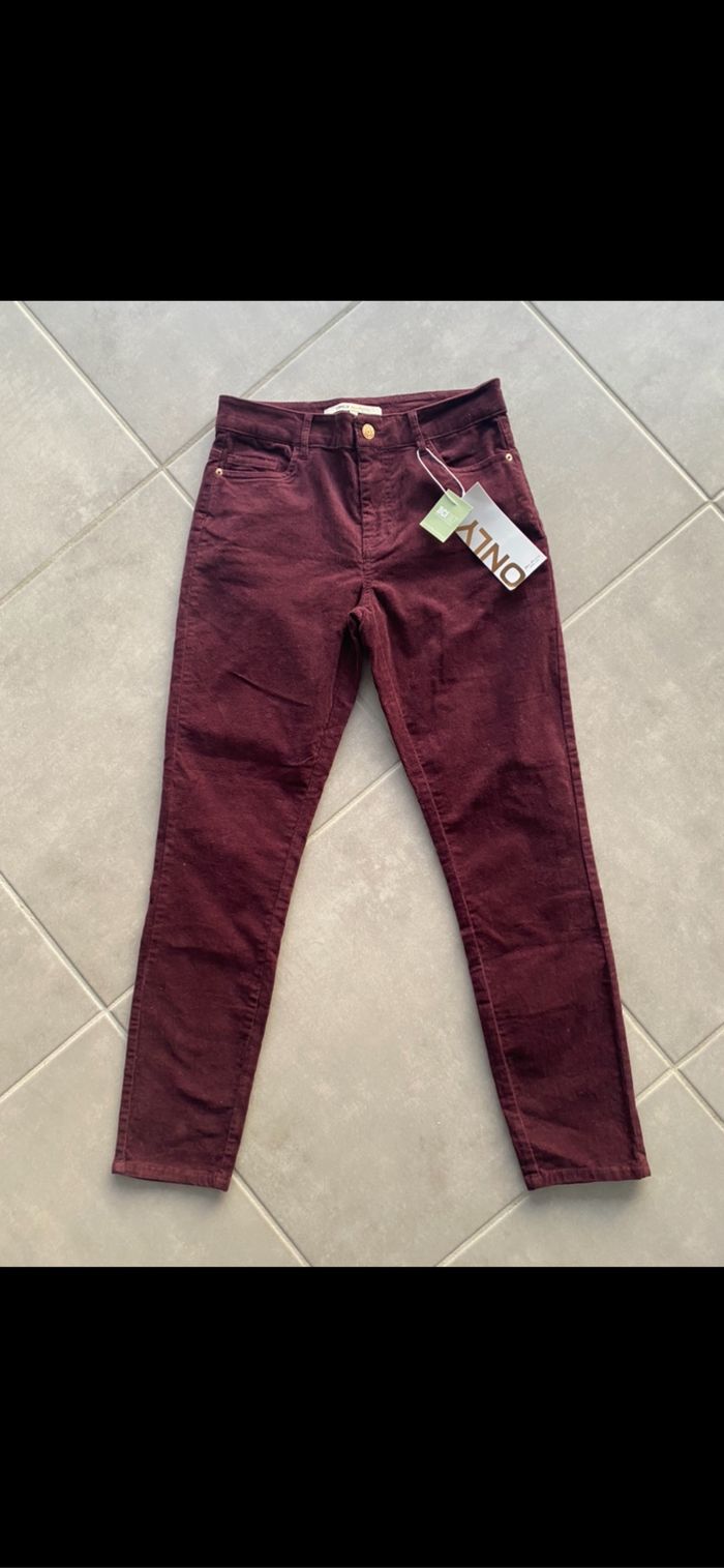 Pantalon velours Taille 32 - photo numéro 2