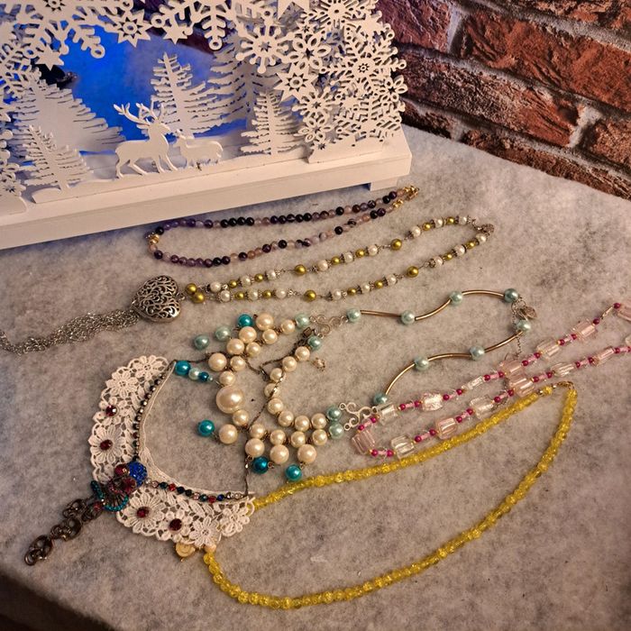 Lot de colliers multicolore Chic artisanale - photo numéro 2