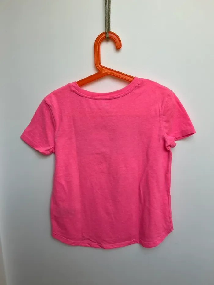 T shirt fille 7 ans gap avec sequins magique - photo numéro 3