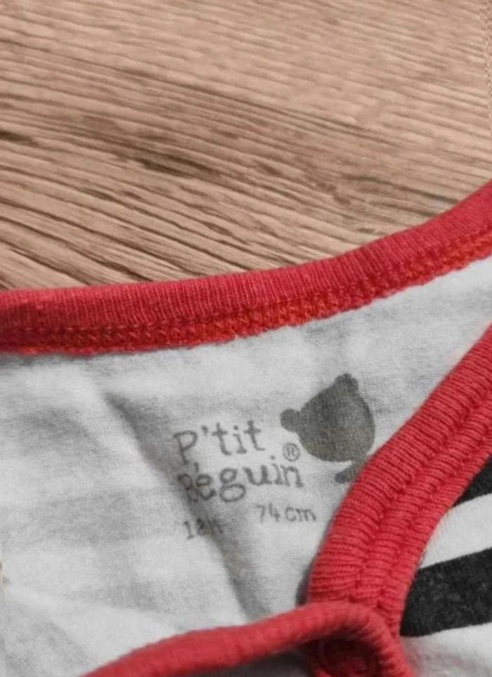 Barboteuse  12 mois  petit béguin - photo numéro 3