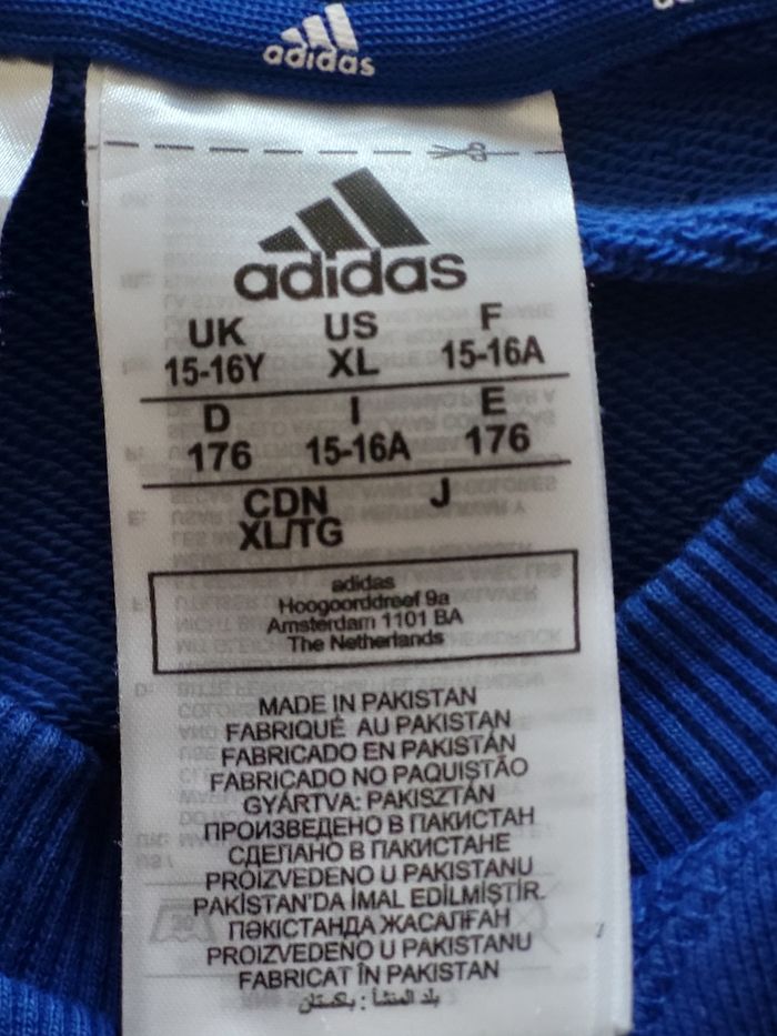 Sweat adidas 15/16ans - photo numéro 4