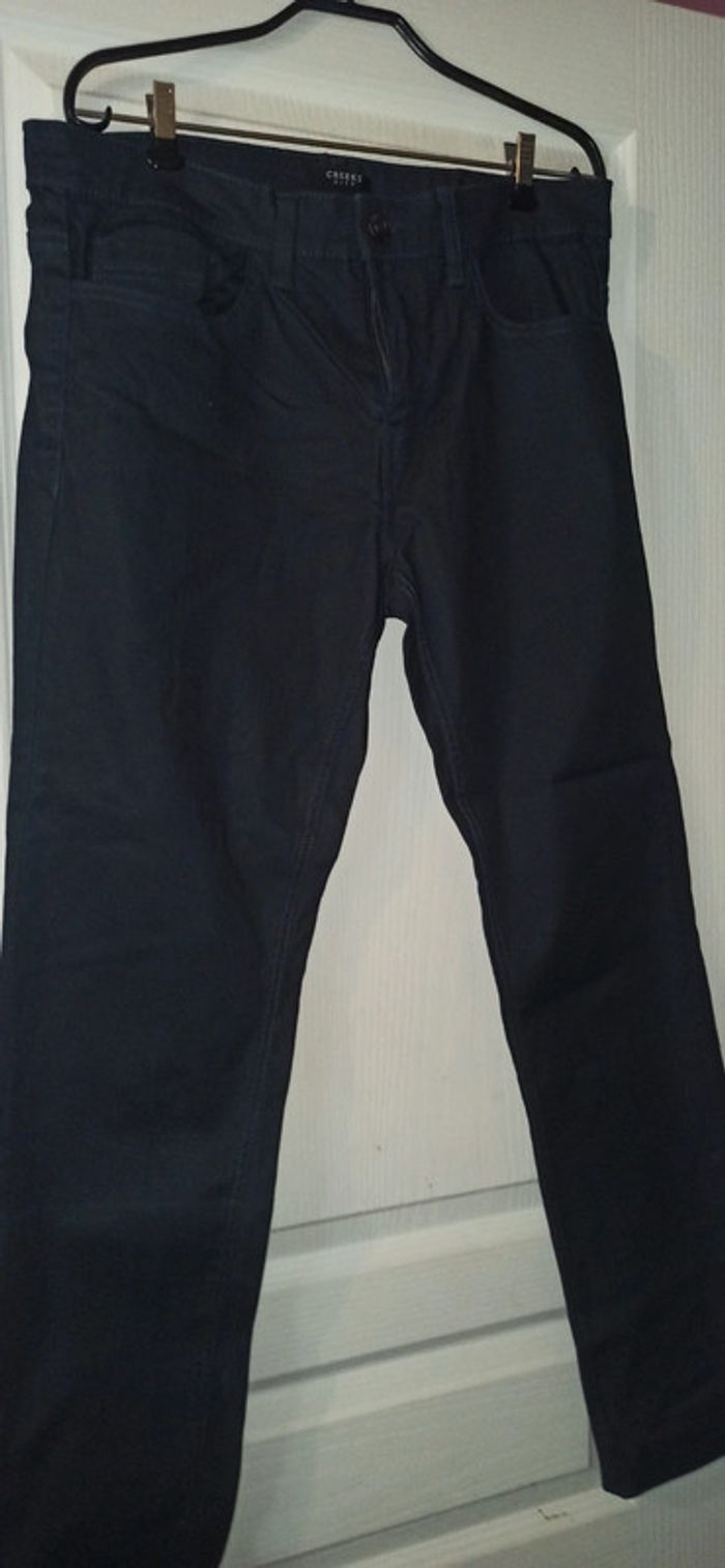 Jean huilé noir taille 42