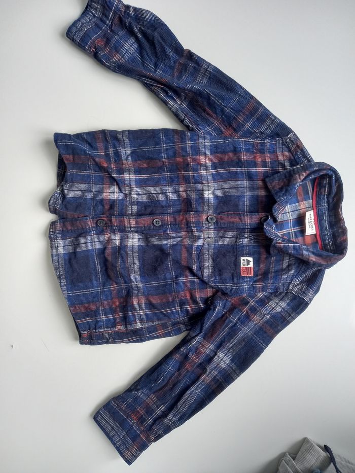 Chemise tape à l'œil  2 ans