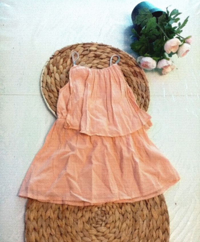3 ans tao robe cérémonie rose poudré /Excellent état comme neuf - photo numéro 2