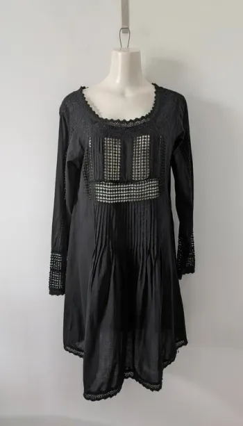 Robe d'été brodé 100% coton - Bagatelle France - taille XL