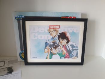sega detective conan scarlet evening framed art cadre sera masumi kuji