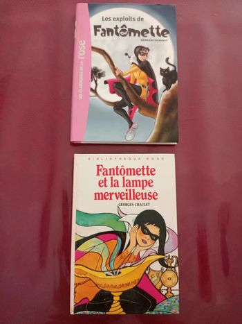 2 livres bibliothèque rose fantômette