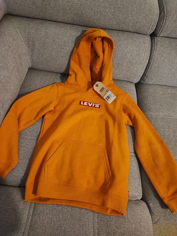 Sweat a capuche levis fille et garçon