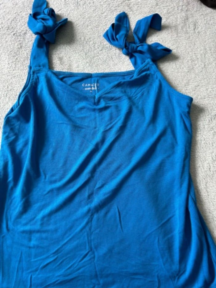 Débardeur bleu