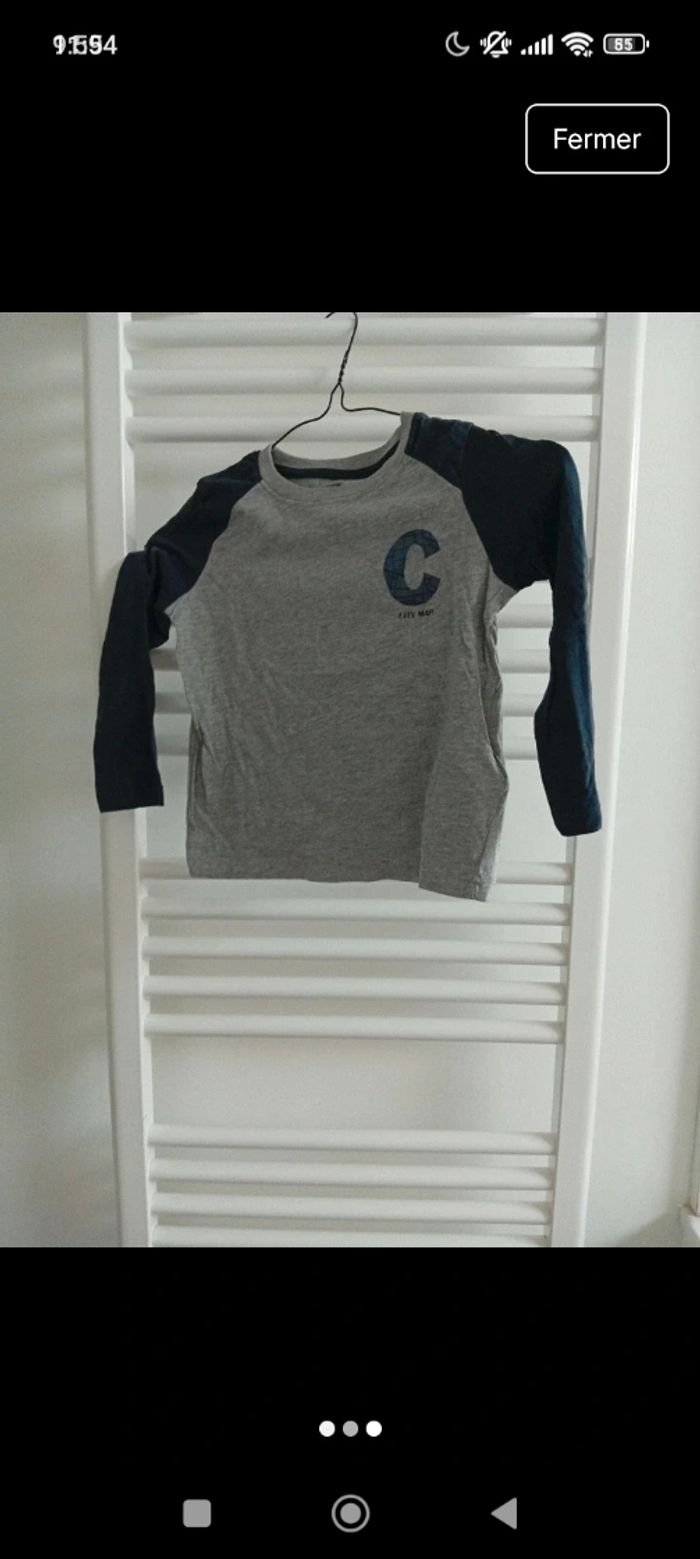 Tee shirt manche longue - photo numéro 3