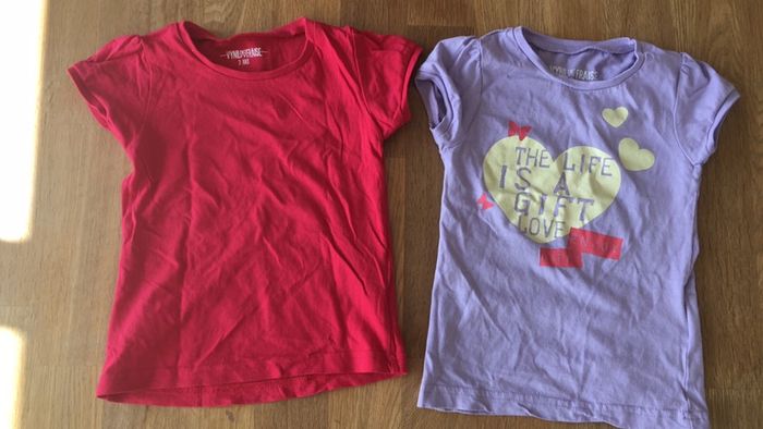 Lot de 2 t-shirts manches courtes