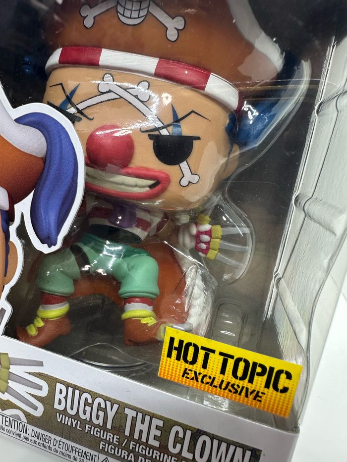 Funko Pop One Piece Buggy The Clown 1276 Hot Topic Exclusive 🇺🇸 - photo numéro 2