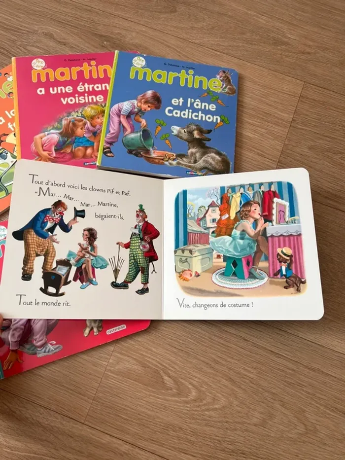 Lot 5 livres Martine - photo numéro 2