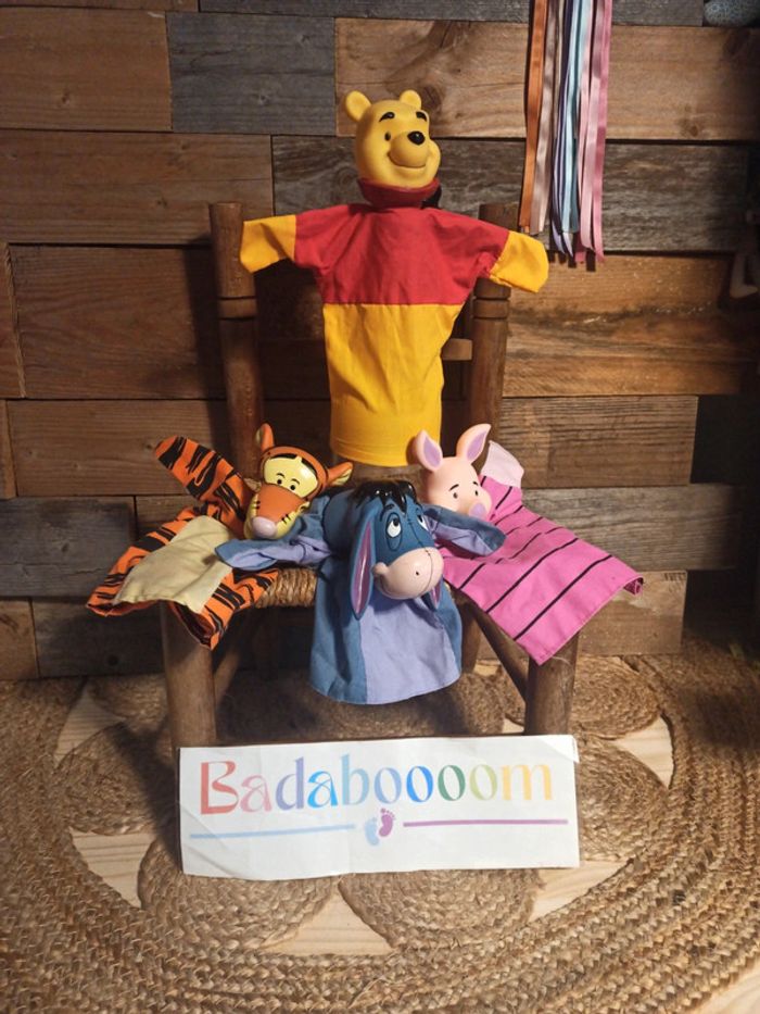 Marionnette Disney Winnie l'ourson tbe