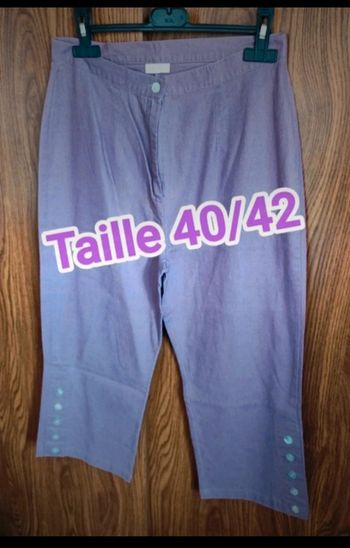 Pantacourt taille 40/42