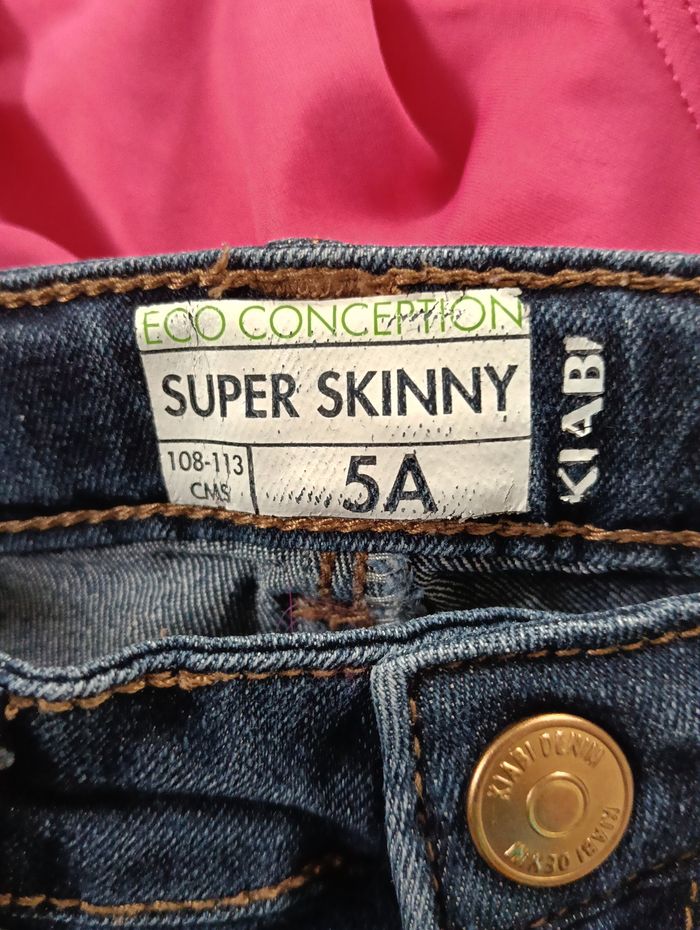 Jeans super skinny Kiabi 5ans - photo numéro 3