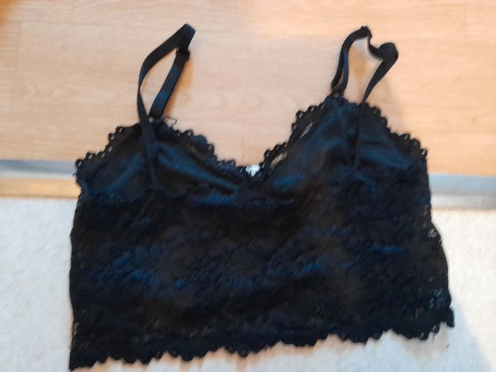 Brassière en dentelle sans coussinet pour femme - photo numéro 2
