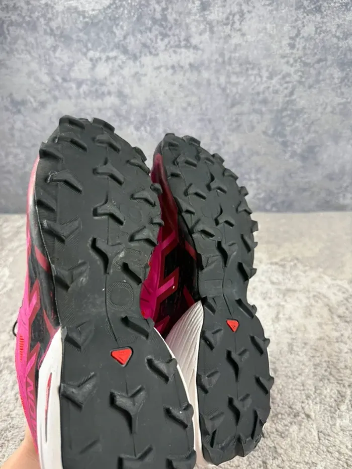Salomon SpeedCroos 6 - Pink & Red & White - photo numéro 10