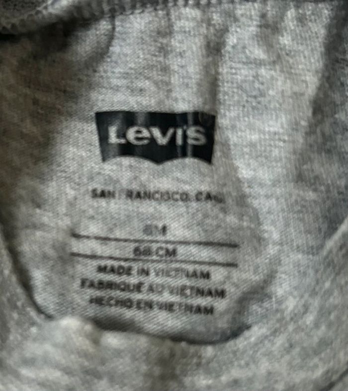 T shirt gris levi’s 6mois - photo numéro 2