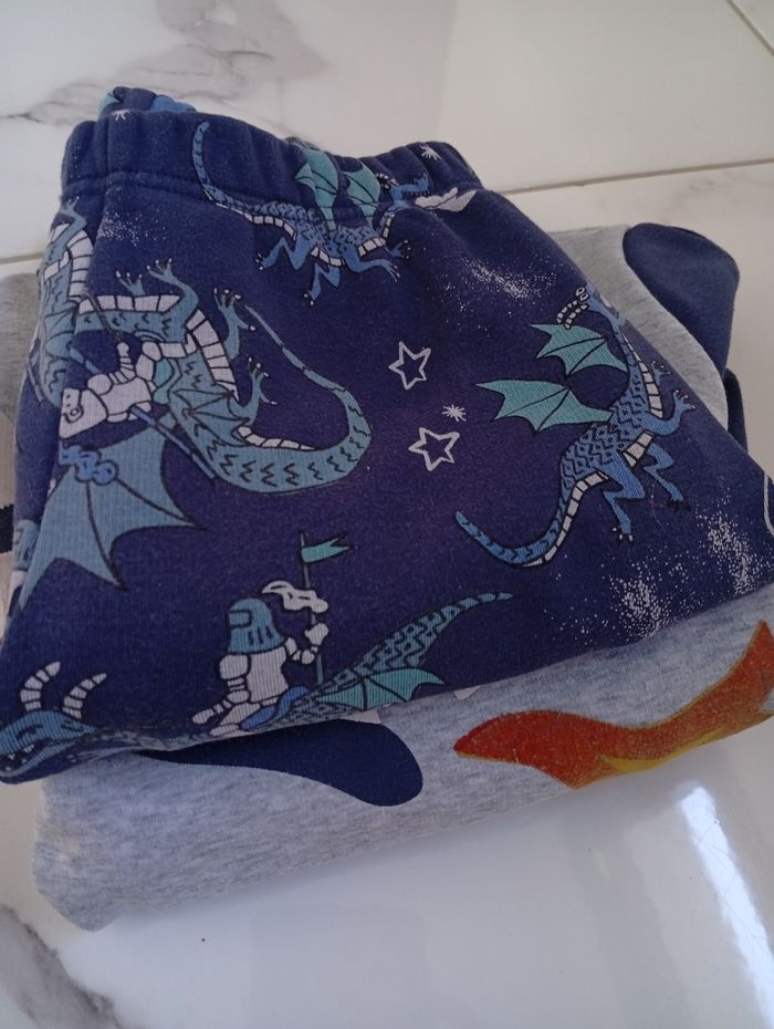 Pyjama chaud dragon chevalier phosphorecent - photo numéro 4