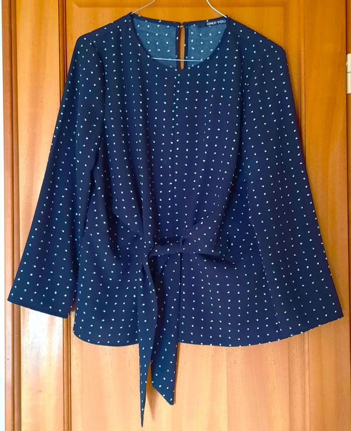 Blouse bleu marine Only You, taille 34