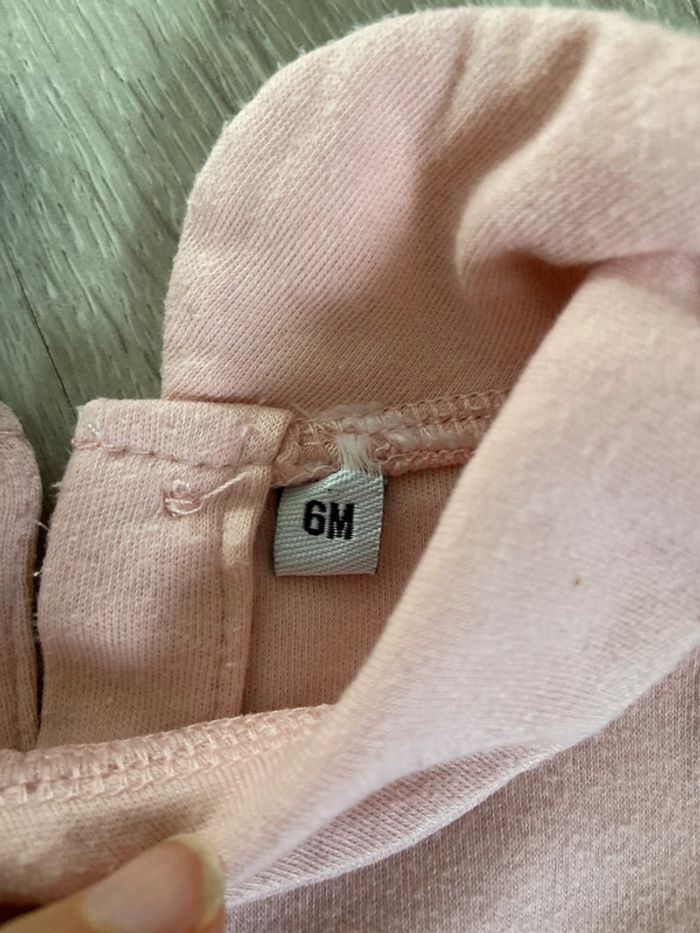 Ensemble chaud hiver bebe fille gilet t shirt pantalon 6 mois - photo numéro 2