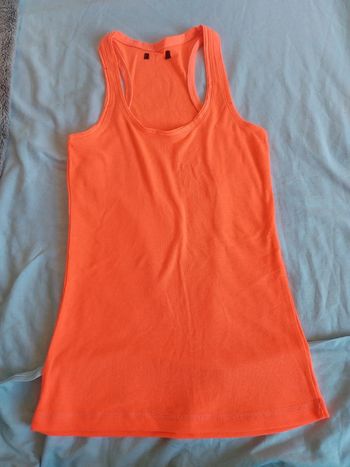 Debardeur rose fluo/ saumon