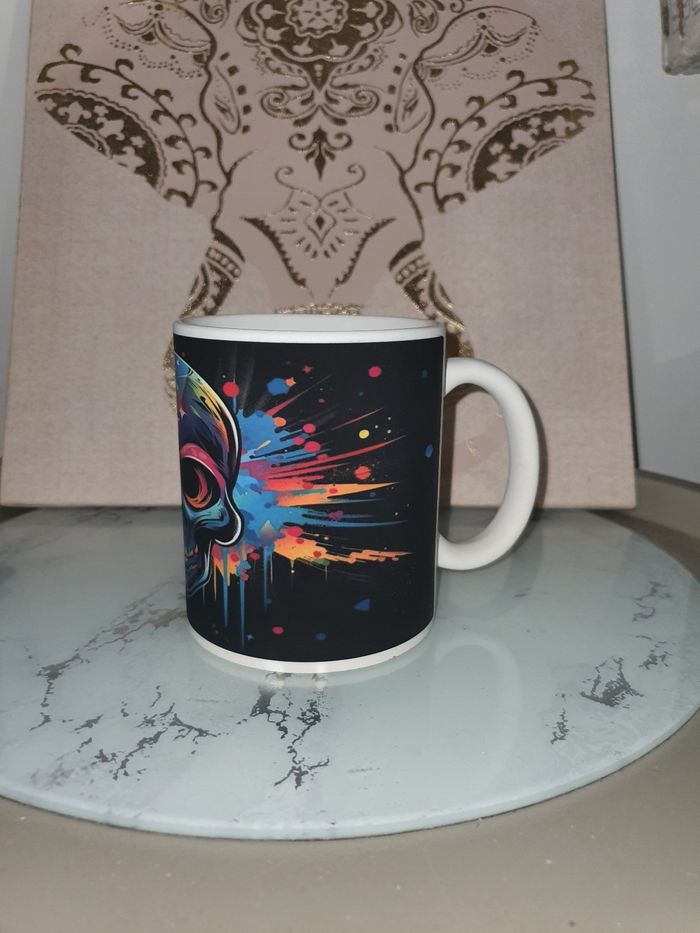 Mug tête de mort - photo numéro 2