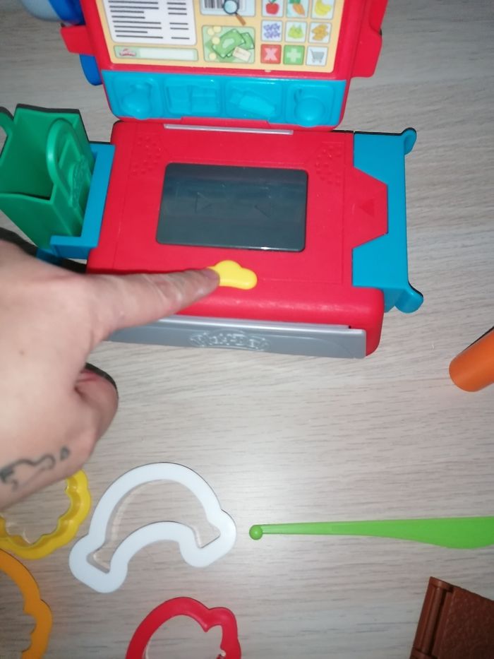 Caisse enregistreuse play doh - photo numéro 4