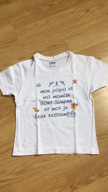 Tee shirt 2 ans